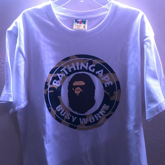 BAPE Other - Bathing Ape Busy Works Tee